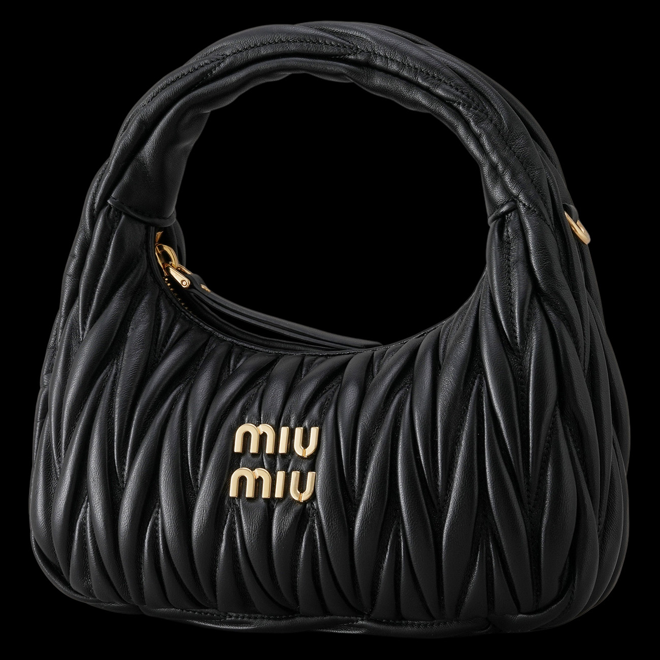 MIU MIU(USED)미우미우 5BC125 완더 마틀라세 호보백